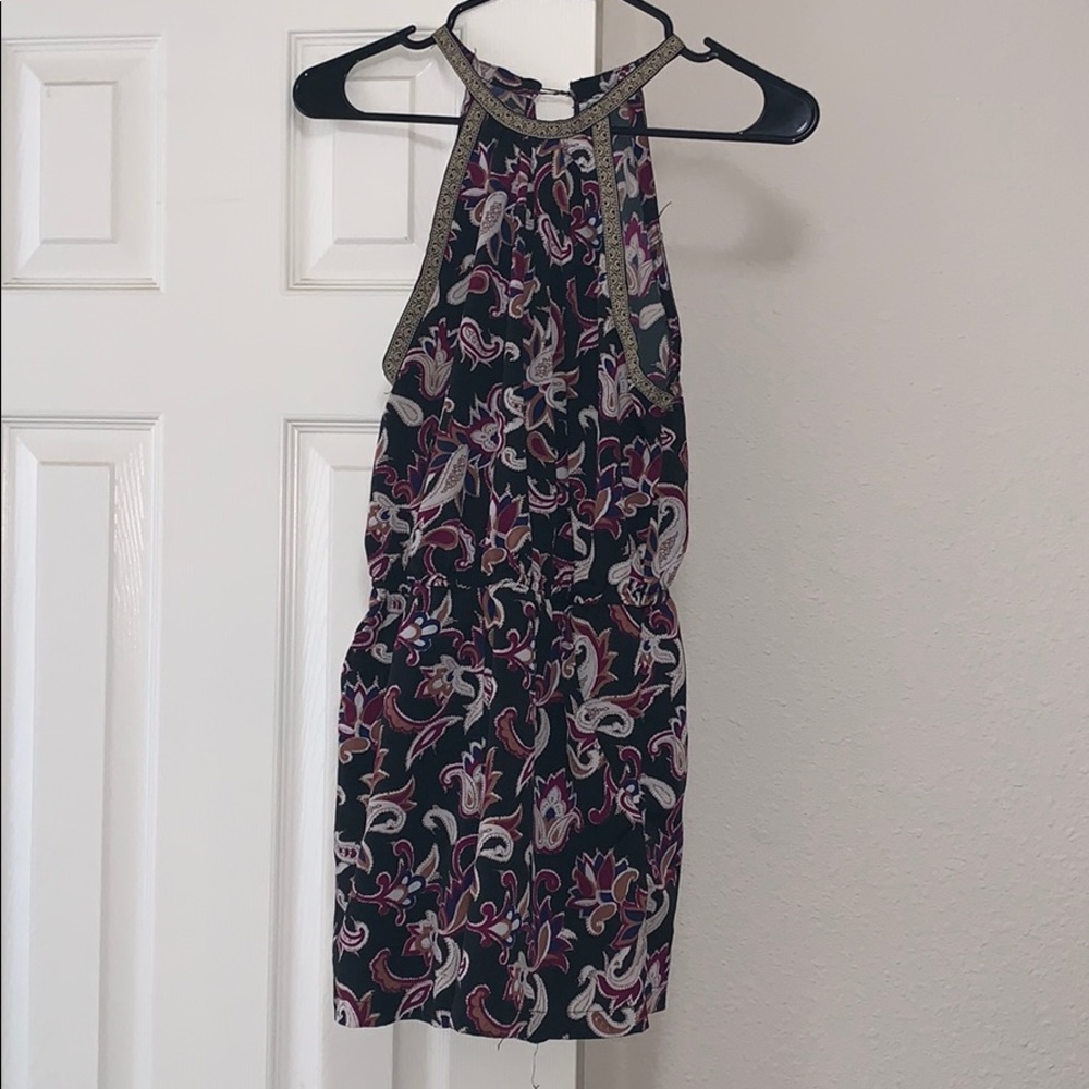 Printed Romper